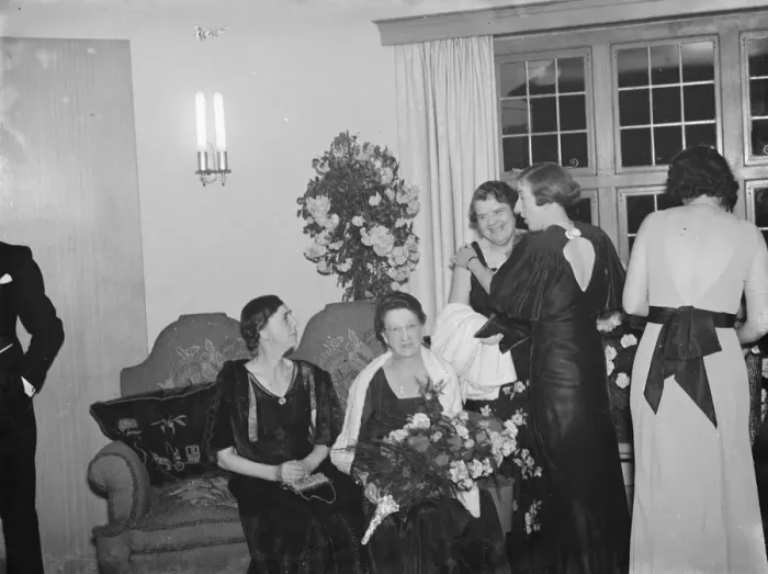Framed Print : David Griegs birthday party in Farnborough. 1935 Framed Print : David Griegs birthday party in Farnborough. 1935