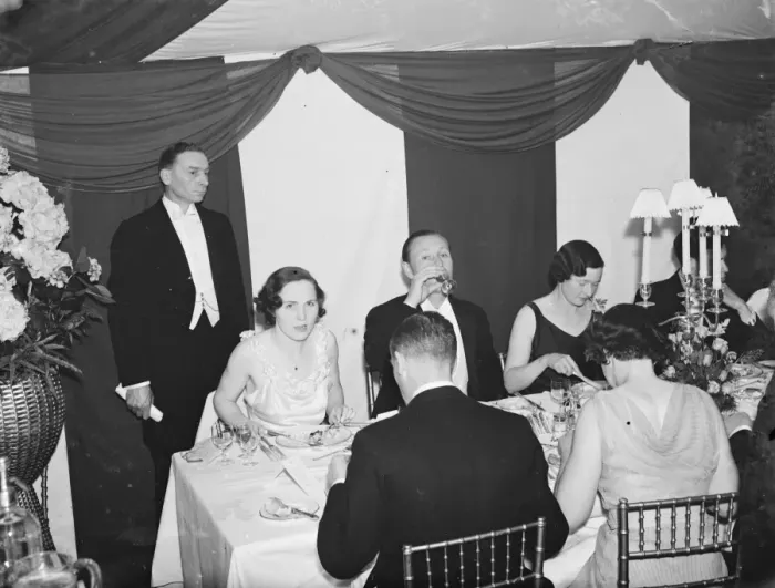 Framed Print : David Griegs birthday party in Farnborough. 1935 Framed Print : David Griegs birthday party in Farnborough. 1935