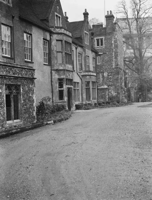 Framed Print : The Deanery at Canterbury Cathedral, Kent 1937 Framed Print : The Deanery at Canterbury Cathedral, Kent 1937
