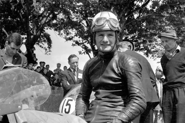 Framed Print : Douglas, Isle of Man: Britians Mike Hailwood, motor cycle World Champion pictured Framed Print : Douglas, Isle of Man: Britians Mike Hailwood, motor cycle World Champion pictured
