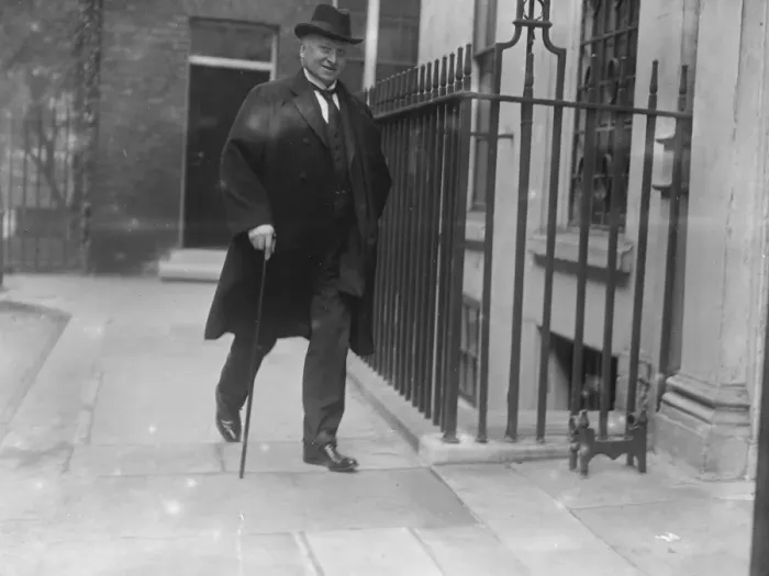 Framed Print : At Downing Street Lord Curzon 16 October 1922 Framed Print : At Downing Street Lord Curzon 16 October 1922
