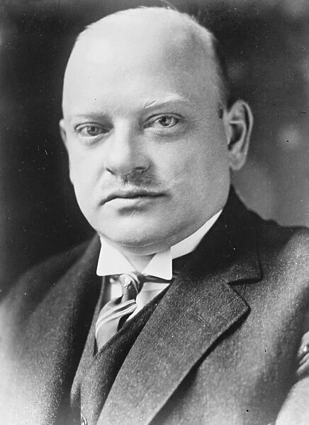 Dr Gustav Stresemann a German politician and statesman who served as Chancellor in 1923