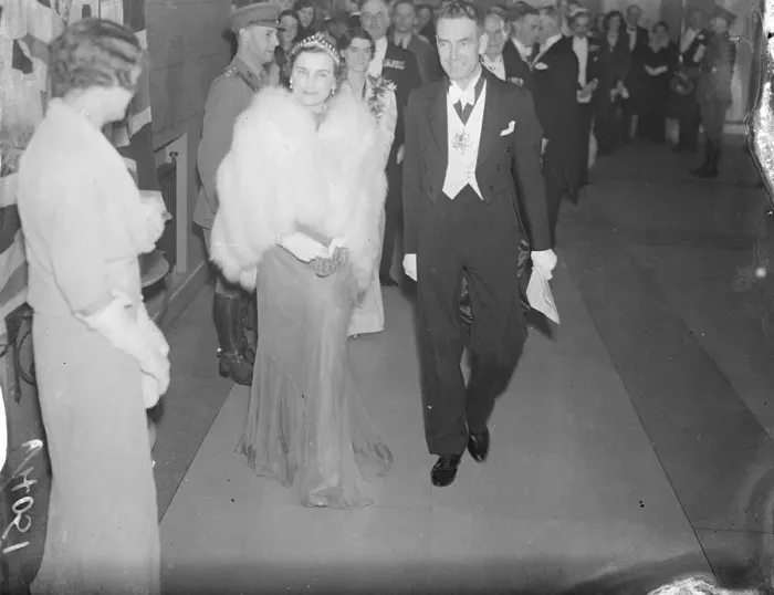 Framed Print : Duchess of Gloucester attends first world premiere in East End. The Duchess of Gloucester