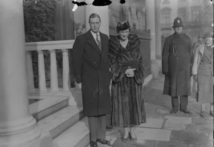 Framed Print : Duchess of Kent goes out for first time since birth of baby Prince. The Duchess Framed Print : Duchess of Kent goes out for first time since birth of baby Prince. The Duchess