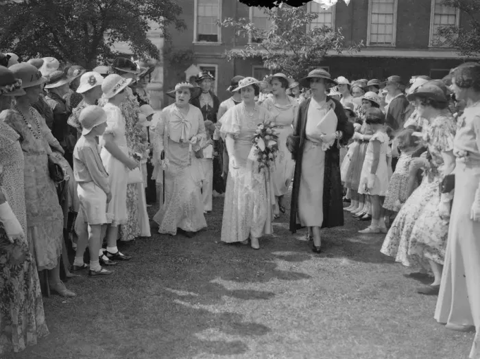 Framed Print : The Duchess of York. 2 July 1935 Framed Print : The Duchess of York. 2 July 1935