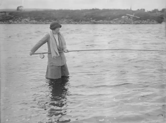 Framed Print : Duke of Richmond Salmon Fishing in Scotland Lady Bernard Gordon Lennox, daughter Framed Print : Duke of Richmond Salmon Fishing in Scotland Lady Bernard Gordon Lennox, daughter