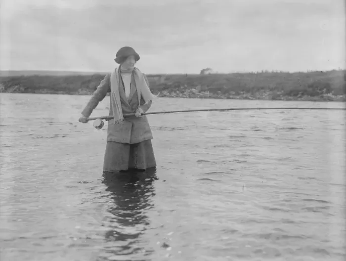 Framed Print : Duke of Richmond Salmon Fishing in Scotland Lady Bernard Gordon Lennox, daughter Framed Print : Duke of Richmond Salmon Fishing in Scotland Lady Bernard Gordon Lennox, daughter