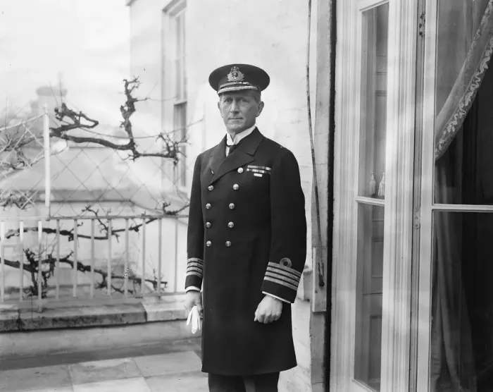 Framed Print : Duke of Yorks New Equerry Captain Basil Vernon Brooke, Royal Navy ( retired Framed Print : Duke of Yorks New Equerry Captain Basil Vernon Brooke, Royal Navy ( retired