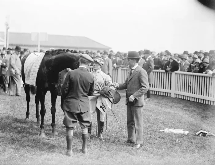 Framed Print : An easy win for Donoghue on Manna in the 2000 guineas Donoghue unsaddling Manna Framed Print : An easy win for Donoghue on Manna in the 2000 guineas Donoghue unsaddling Manna