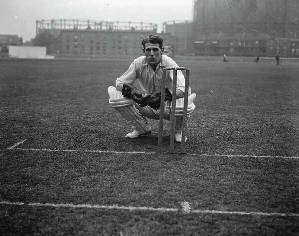 Edward William John Ted Brooks regular first team keeper for Surrey County Cricket Club