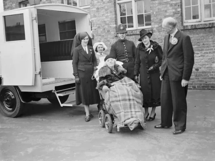 Framed Print : Election day : Mrs May, Countess of Limerick with the Conservative Party candidate Framed Print : Election day : Mrs May, Countess of Limerick with the Conservative Party candidate
