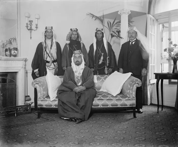Framed Print : Emir Abdullah in London The Emir Abdullah of transjordania second son of the King Framed Print : Emir Abdullah in London The Emir Abdullah of transjordania second son of the King