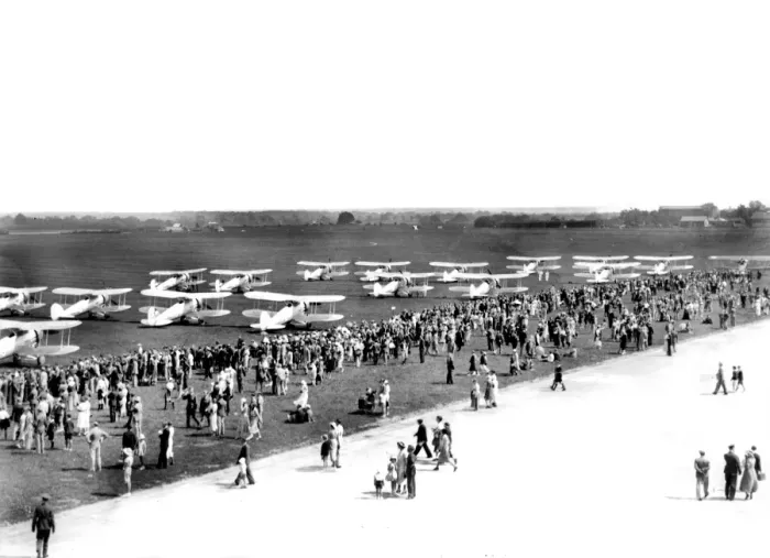 Framed Print : Empire Air Day, Biggin Hill Kent 1937 Framed Print : Empire Air Day, Biggin Hill Kent 1937