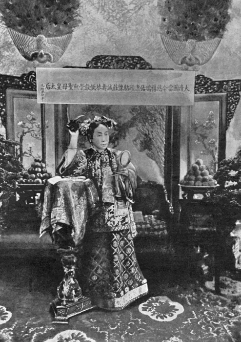 Framed Print : Empress Dowager Cixi was born 29 November 1834, the daughter of a military official Framed Print : Empress Dowager Cixi was born 29 November 1834, the daughter of a military official