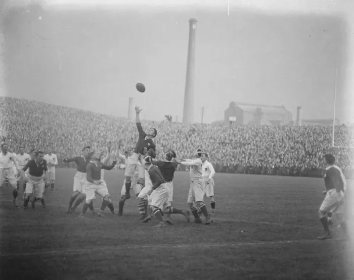 Framed Print : England defeated by Scotland at Edinburgh in rugby international Scotland obtain Framed Print : England defeated by Scotland at Edinburgh in rugby international Scotland obtain