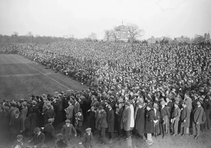 Framed Print : England verus Scotland at Twickenham 20 March 1920 Framed Print : England verus Scotland at Twickenham 20 March 1920