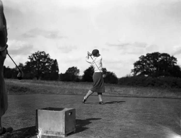 Framed Print : English Ladies Close Golf Championship at the Royal Ashdown Forest Golf Club, Sussex