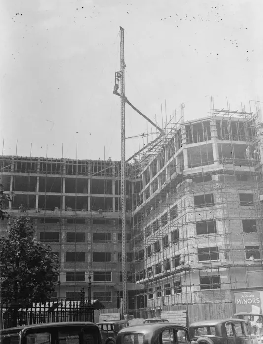 Framed Print : Europes largest block of flats will have bomb proof shelter at Albany Street and Euston Road Framed Print : Europes largest block of flats will have bomb proof shelter at Albany Street and Euston Road