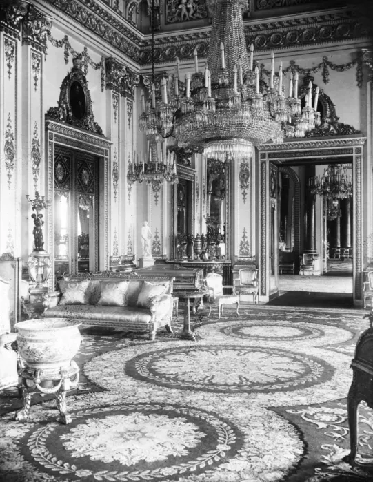 Framed Print : Although the external appearance of Buckingham Palace has been greatly improved in Framed Print : Although the external appearance of Buckingham Palace has been greatly improved in