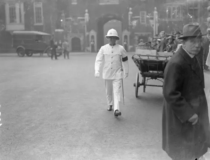 Framed Print : F J C Palmour, at a reception at St Jamess Palace, London. 5 June 1936 Framed Print : F J C Palmour, at a reception at St Jamess Palace, London. 5 June 1936