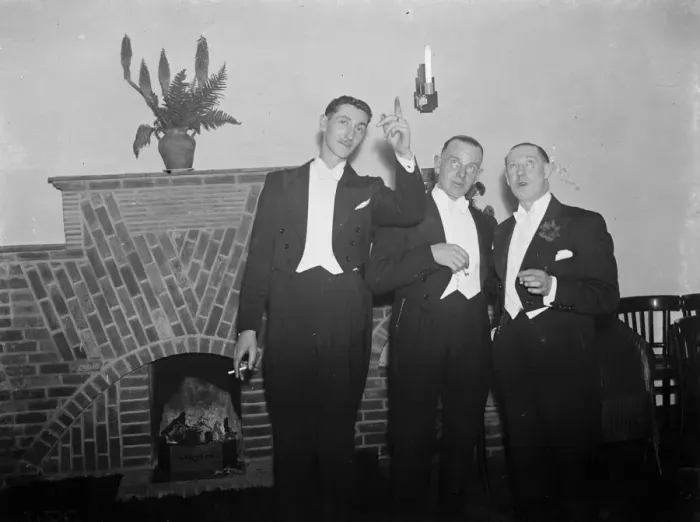 Framed Print : The Falcon Wood Social Club opening in Welling, Kent by Mr O Donnell and Mr Eric