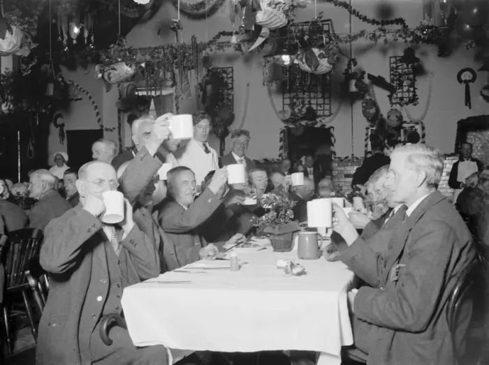 Framed Print : Farnborough Institute Christmas. 1934