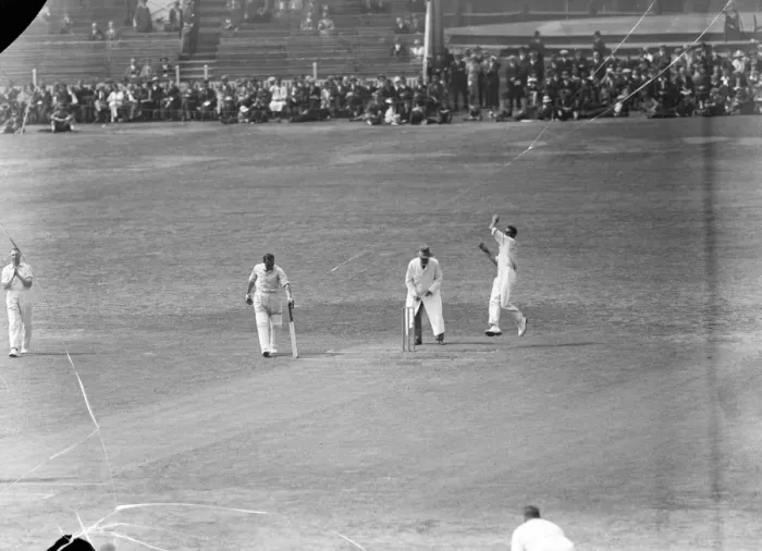 Framed Print : A fast bowler. A fine action study of Edgar Arthur Ted McDonald, the Lancashire fast bowler Framed Print : A fast bowler. A fine action study of Edgar Arthur Ted McDonald, the Lancashire fast bowler
