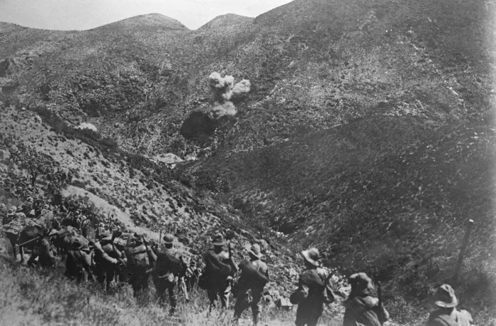 Framed Print : Fighting in Morocco. To facilitate the advances on Africa, the Spanish Air Force