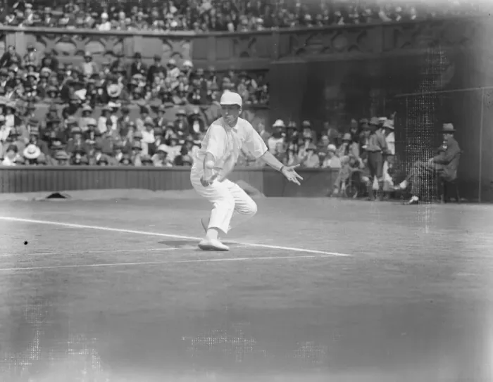 Framed Print : Final of the mens lawn tennis championship. Borotra defeated Lacoste in the final Framed Print : Final of the mens lawn tennis championship. Borotra defeated Lacoste in the final