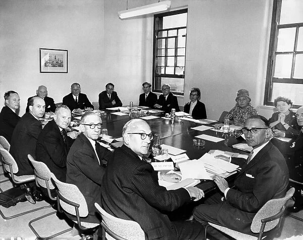 The first meeting of the Milner Holland Committee, which is to inquire into the housing