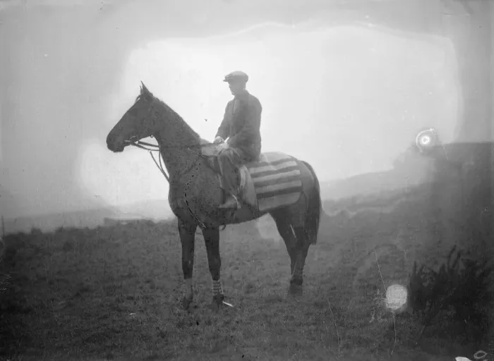 Framed Print : First pictures of Heartbreak Hill in training at Lewes - the favoured Irish candidate