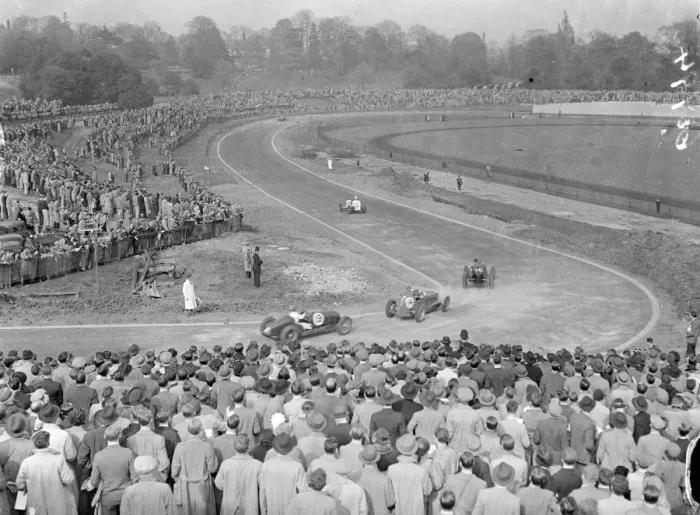 Framed Print : First race of a new Crystal Palace road racing circuit. The Coronation Trophy race Framed Print : First race of a new Crystal Palace road racing circuit. The Coronation Trophy race
