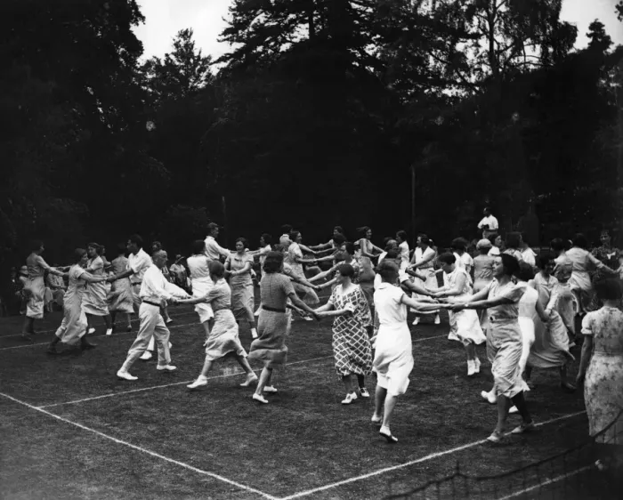 Framed Print : Folk dancing in 1934 - the Folk Song Society had merged with the English Folk Dance Framed Print : Folk dancing in 1934 - the Folk Song Society had merged with the English Folk Dance
