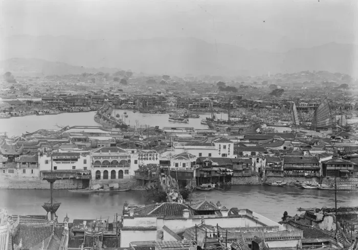 Framed Print : Foochow in China 2 December 1919 Framed Print : Foochow in China 2 December 1919