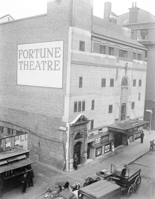 Framed Print : Fortune Theatre London Special job for the Bulletin 10 July 1925 Framed Print : Fortune Theatre London Special job for the Bulletin 10 July 1925
