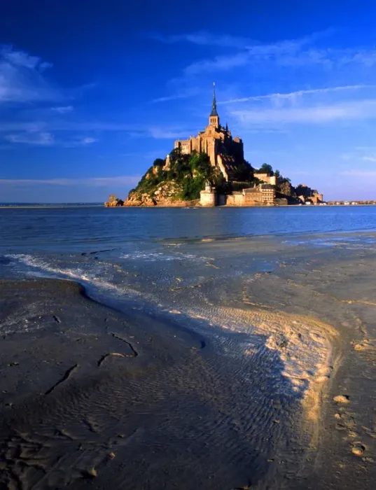 Framed Print : FRANCE - MONT SAINT MICHEL is a rocky tidal island in Normandy Framed Print : FRANCE - MONT SAINT MICHEL is a rocky tidal island in Normandy