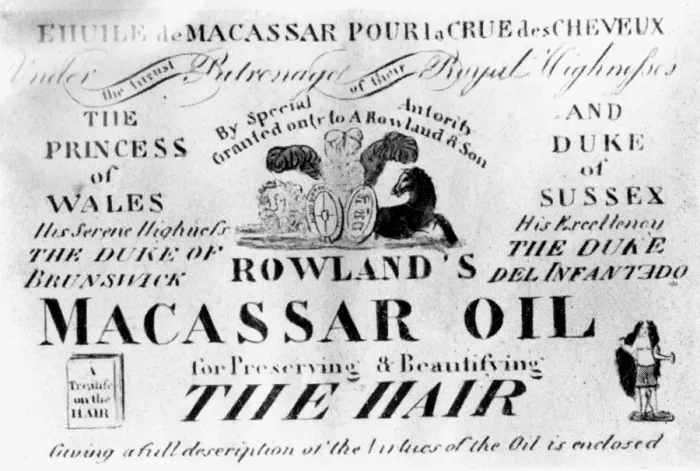 Framed Print : A French award for a special Hair product. Rowlands Macassar Oil for Preserving Framed Print : A French award for a special Hair product. Rowlands Macassar Oil for Preserving