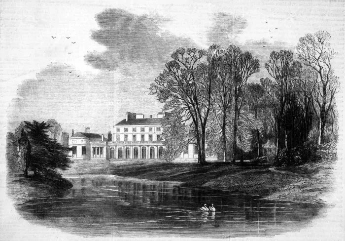 Framed Print : Frogmore House, near Windsor Castle, the residence of Her Royal Highness The Late Framed Print : Frogmore House, near Windsor Castle, the residence of Her Royal Highness The Late