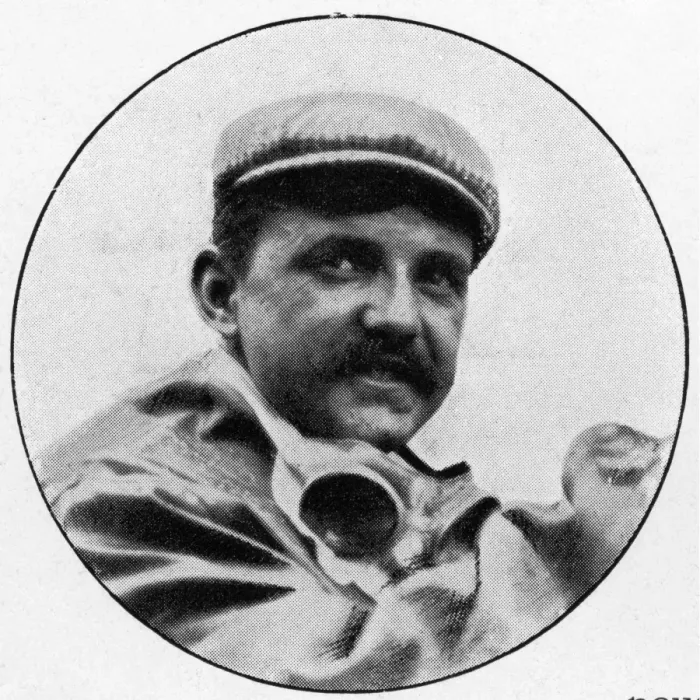 Framed Print : Gabriel winner of Paris to Madrid race 1903 Framed Print : Gabriel winner of Paris to Madrid race 1903