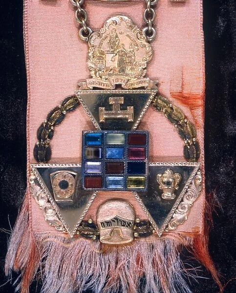 Gems and Stones Hephaestites The Masonic Jewel of Past Grand High Priest Grand Chapter
