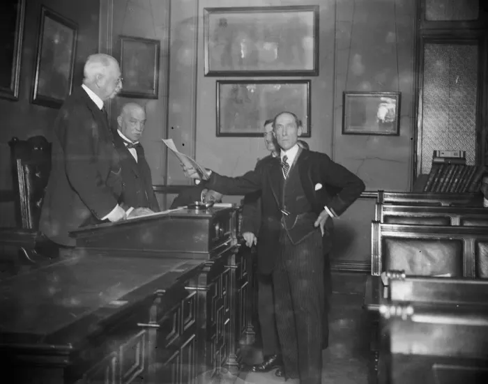 Framed Print : General Election, October 1924, Nominations Mr J M Erskine, Liberal candidate