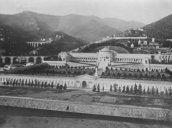 The Genoa Campo Santo Italy 1922