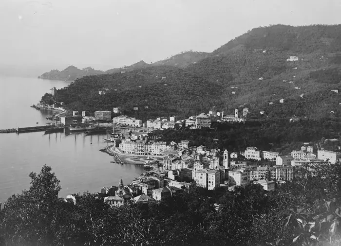 Framed Print : Genoa Santa Margherita, Italy 22 March 1922