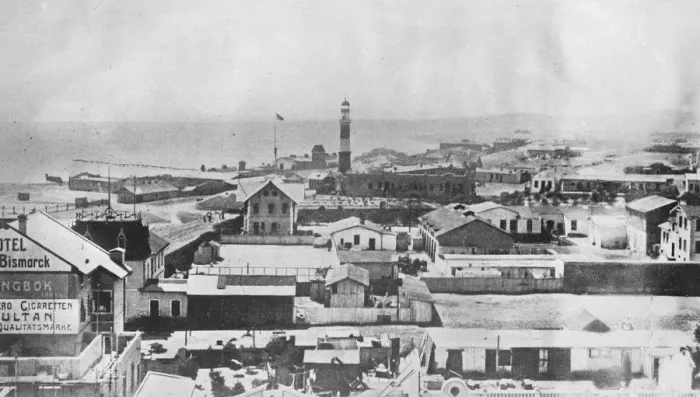 Framed Print : German South West Africa Swakopmund of northwestern Namibia August 1921 Framed Print : German South West Africa Swakopmund of northwestern Namibia August 1921