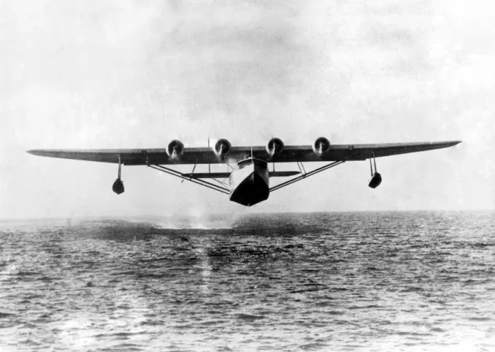 Framed Print : The giant Pan-American Airways flying boat the Flying Clipper, which a few weeks Framed Print : The giant Pan-American Airways flying boat the Flying Clipper, which a few weeks