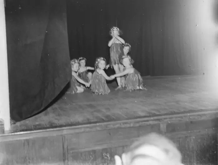 Framed Print : Girls dancing display in Orpington, Kent. 12 June 1937