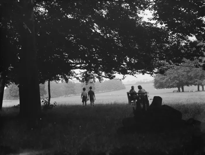 Framed Print : Goddington Park in Orpington, Kent. 1936