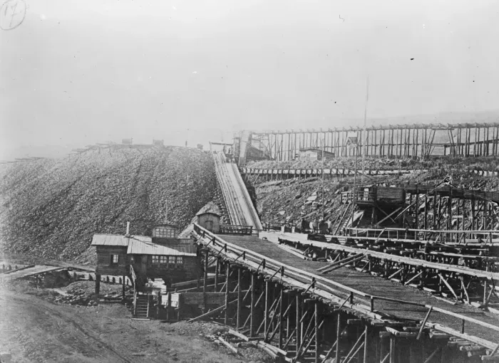 Framed Print : Gold Mining Settlement in Eastern Siberia 1920 Framed Print : Gold Mining Settlement in Eastern Siberia 1920