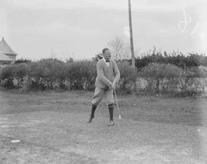 Framed Print : Golf at Biarritz Golf Club in France P Verschuyl, finalist for the Captain s Framed Print : Golf at Biarritz Golf Club in France P Verschuyl, finalist for the Captain s