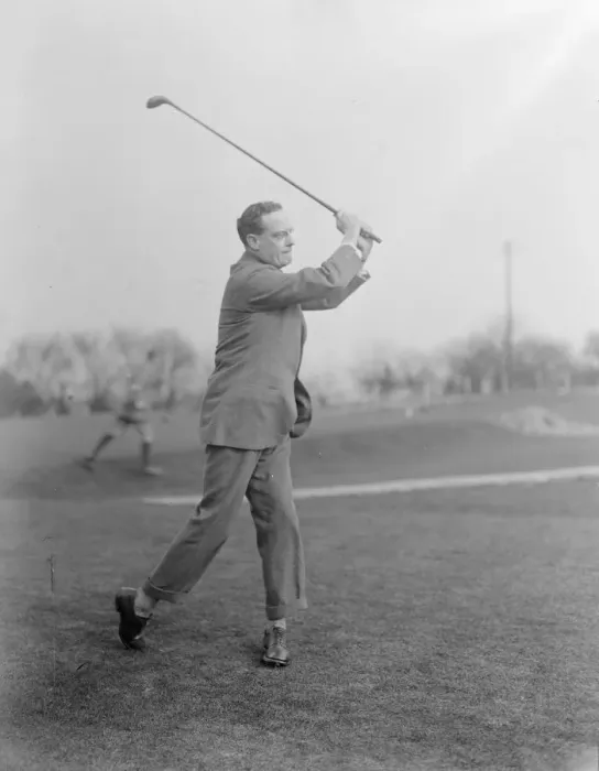 Framed Print : Golf at Northwood House of Commons versus Sandy Lodge CLub Sir Cecil Beck ( H Framed Print : Golf at Northwood House of Commons versus Sandy Lodge CLub Sir Cecil Beck ( H